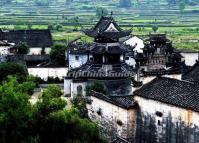 The Huizhou-style Buildings in Huizhou Ancient City 