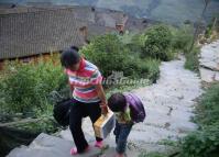 Ancient Zhuang Village Longsheng Guilin China 