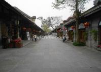 Anren Ancient Town Quiet Street Sichuan