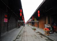 Anren Ancient Town Alley Chengdu Sichuan