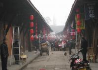 Anren Ancient Town Street Chengdu