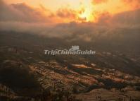 Bada Rice Terrace Sunset