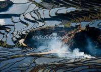 Flooded Bada Rice Terraces Yuanyang