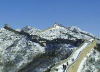 Badaling Great Wall in January