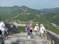 Tourists on Badaling Great Wall