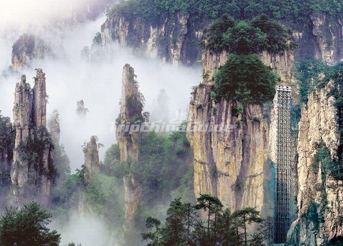  Bailong Elevator Zhangjiajie China