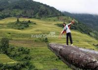 Make Photo at Baimian Yao Village Longsheng 