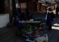 Baisha Village Roadside Market Lijiang 