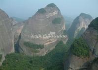 Danxia Landform in Ziyuan Guangxi China