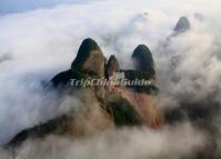Bajiaozhai Geography Park Sea of Clouds 