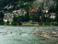 Bangpu Temple by the Daocheng River