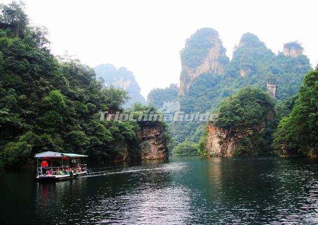 Baofeng Lake in Zhangjiajie