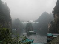 Zhangjiajie Baofeng Lake in Rain