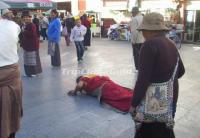 Tibetan Monk at Barkhor Street