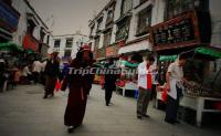 Barkhor Street Lhasa China 