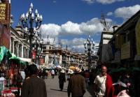 Barkhor Street Lhasa