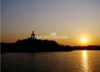 Sunset Over the Beihai Park