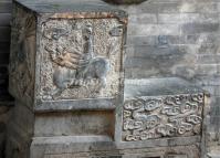 The Beautiful Historical Carvings in a Beijing Hutong