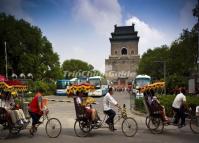 The Bell Tower Nearby the Zhonglou Hutong