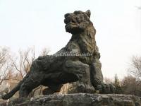 The Tiger Statue in Beijing Zoo