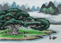 The Big Banyan Tree in Traditional Chinese Painting