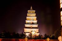 Big Wild Goose Pagoda in the Evening 