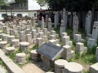 The Stone Stablets in Xian Big Wild Goose Pagoda