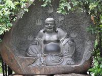 A Buddhist Statue in Xi'an Big Wild Goose Pagoda