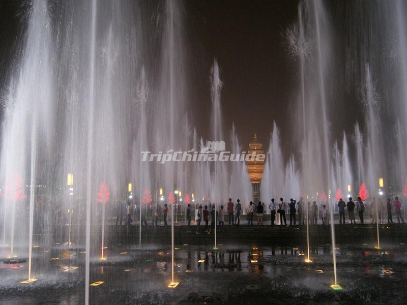 Big Wild Goose Pagoda Music Fountain Show