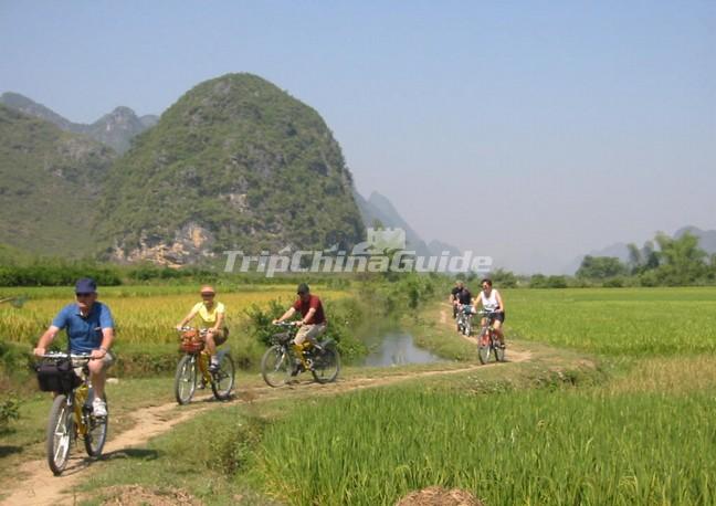 Biking in Yangshuo