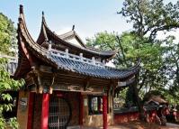 A Beautiful Pavilion in Kunming Black Dragon Pool Park