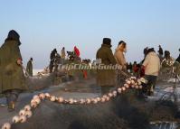 Chagan Lake Fishing in December