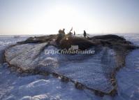 Winter Fishing in Chagan Lake