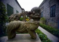 A Strange Animal Sculpture at Guangzhou Chen Clan Academy