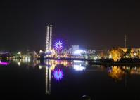 Chengdu Happy Valley Beautiful Night Scene