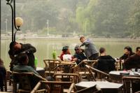 Ears Picking in Chengdu Teahouses