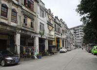 A Street Scene at Chikan Old Town