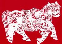 Chinese Paper Cutting Horse