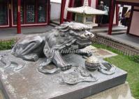 Sculpture at Cold Mountain Temple Suzhou