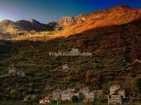 Tibetan Village in Dagu Glacier Scenic Area