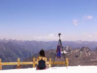 The Summit of Dagu Glacier 