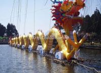 Daguan Park Dragon Bamboo Boat China