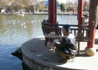 A Lake in Daguan Park Kunming 