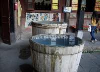 A Wooden Vat for Tie-dyeing in Xizhou Family Yan's House