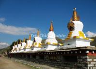 The Buddha Pagodas in Yading Nature Reserve