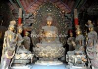 Figure of Buddha Sculptures at Datong Lower Huayan Temple