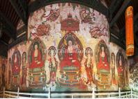 The Fresco in Upper Huayan Temple