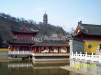 Architecture at Ding Hui Temple China 
