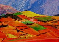 The Beautiful Dongchuan Red Land in Kunming China