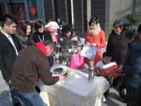 A Man Shows His Sugar Art in the Street